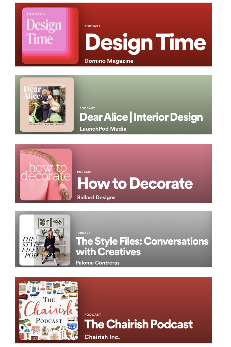 Interior Design Podcasts I Listen To - Cottage and Vine